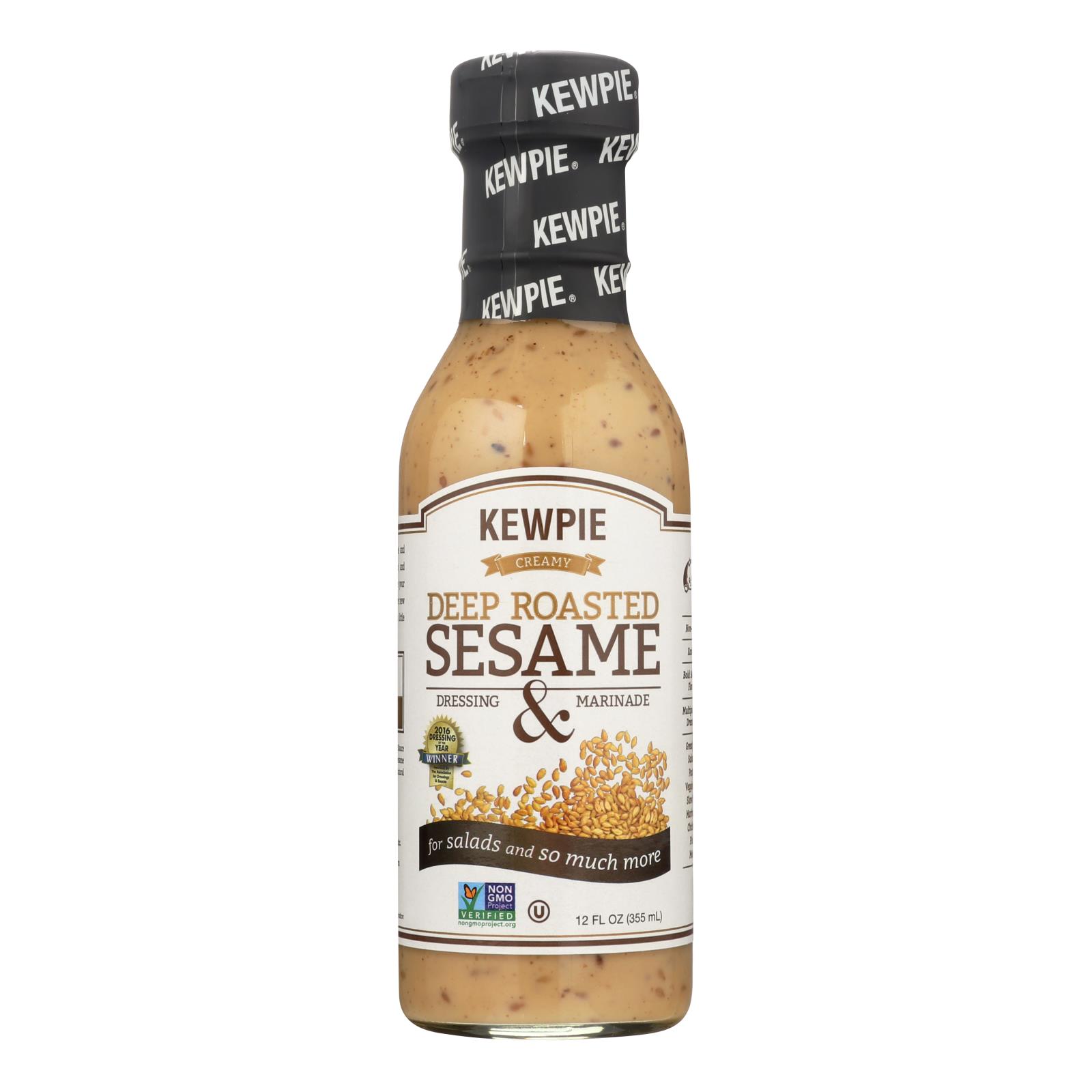 Kewpie Deep Roasted Sesame Dressing & Marinade - 6개 묶음상품 - 12 FZ