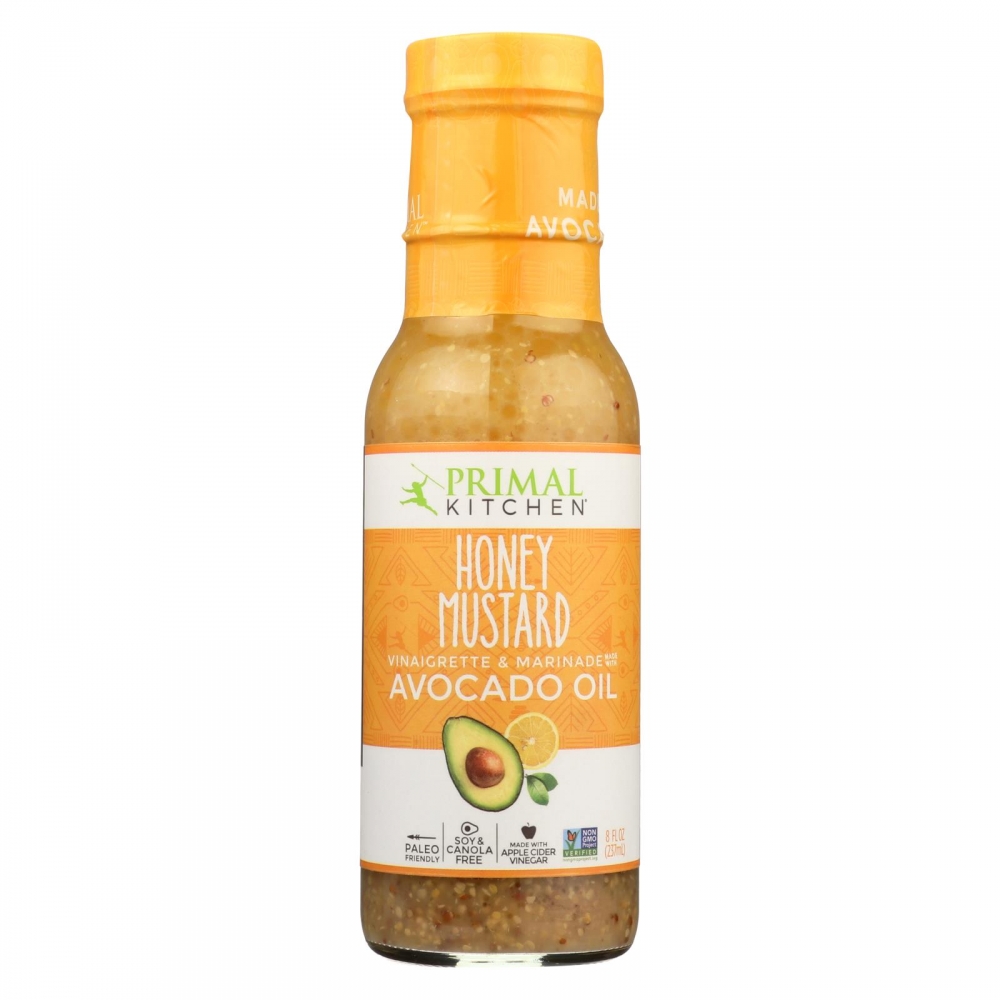 Primal Kitchen Vinagrette - Honey Mustard - 6개 묶음상품 - 8 oz.