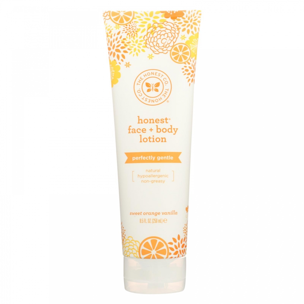 The Honest Company Face and Body Nourishing Lotion - Sweet Orange Vanilla - 8.5 Fl oz.