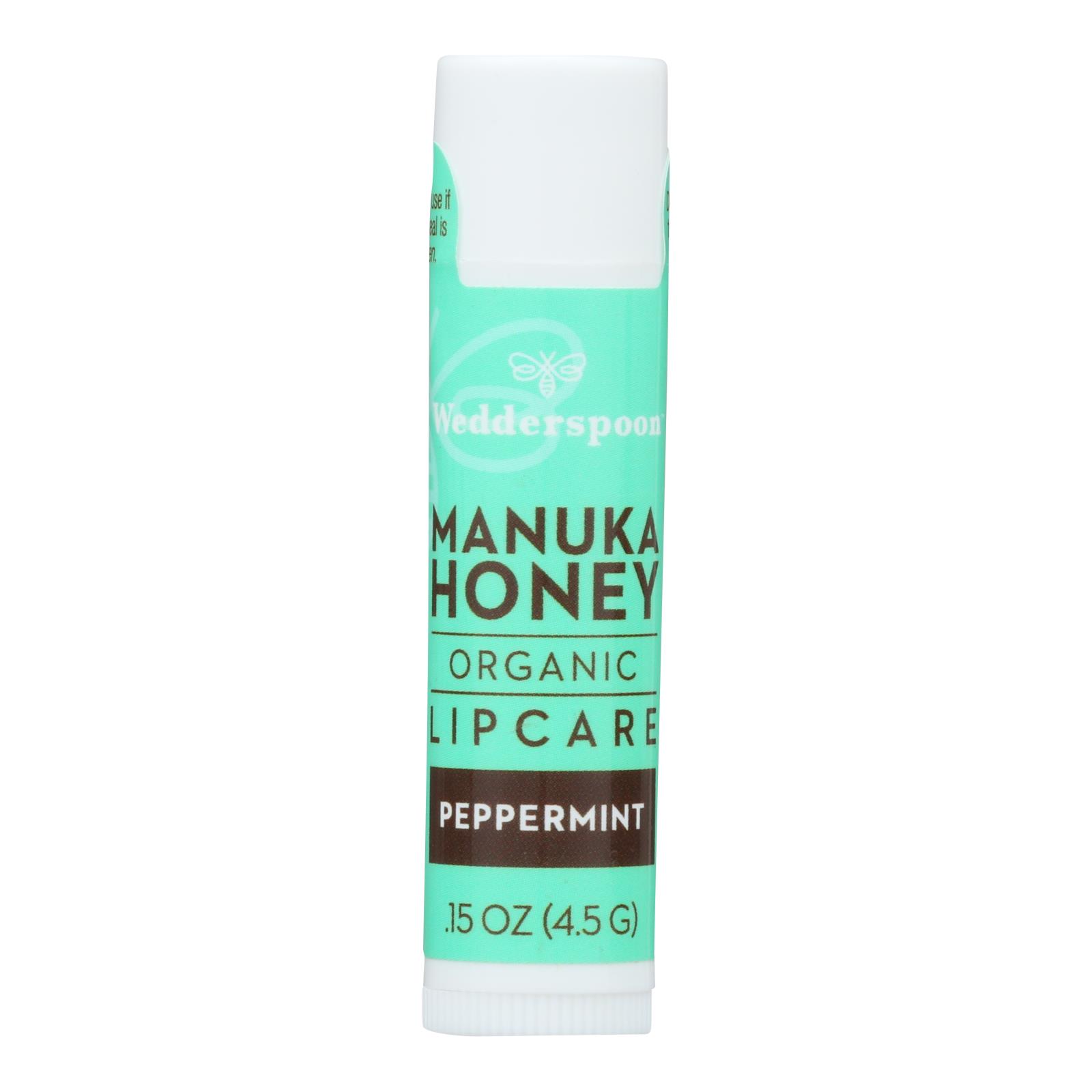 Wedderspoon - Lip Balm Manuka Honey Pprmnt - 20개 묶음상품 - .15 OZ