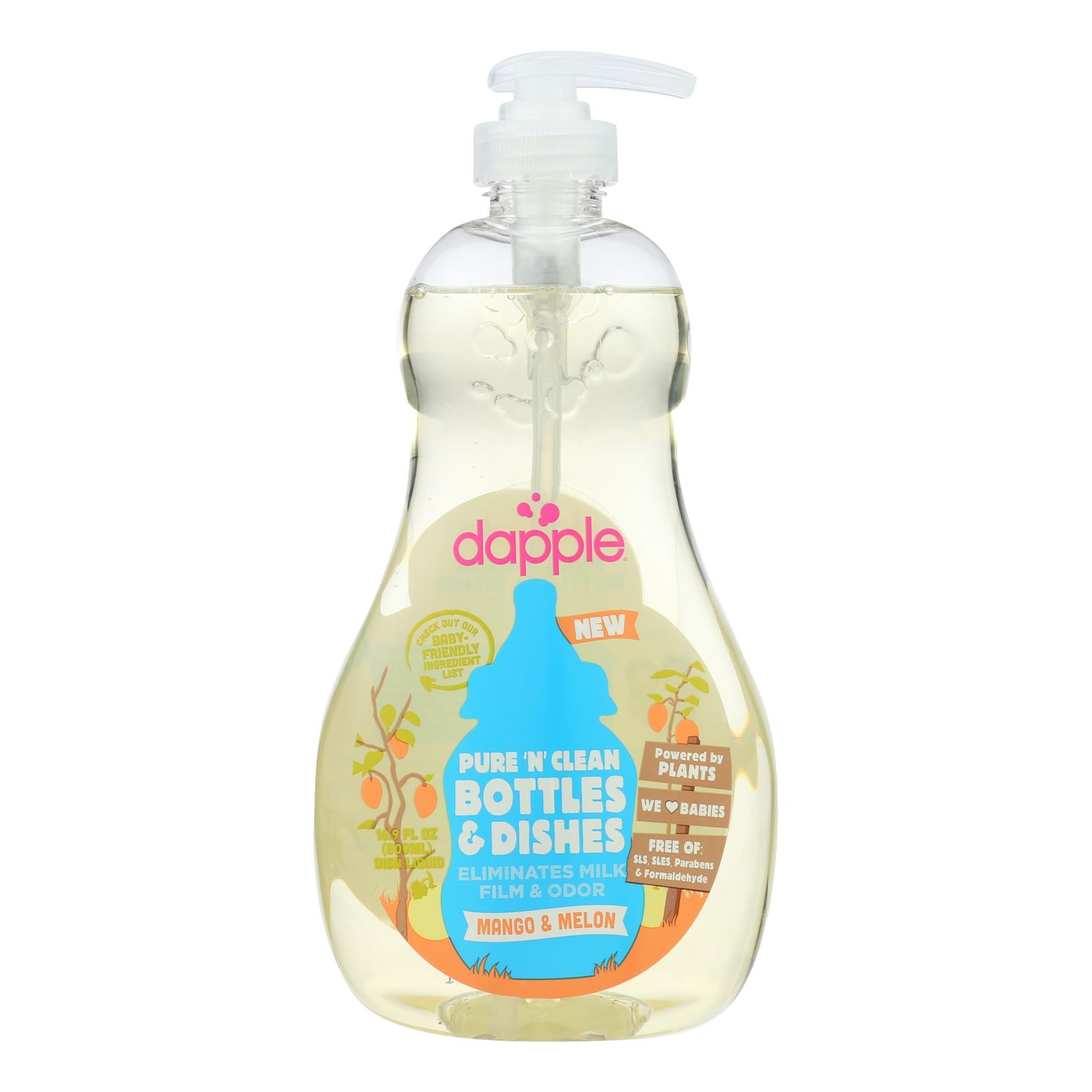 Dapple - Baby Btl&dish Liquid Mango Mln - 1 Each - 16.9 OZ