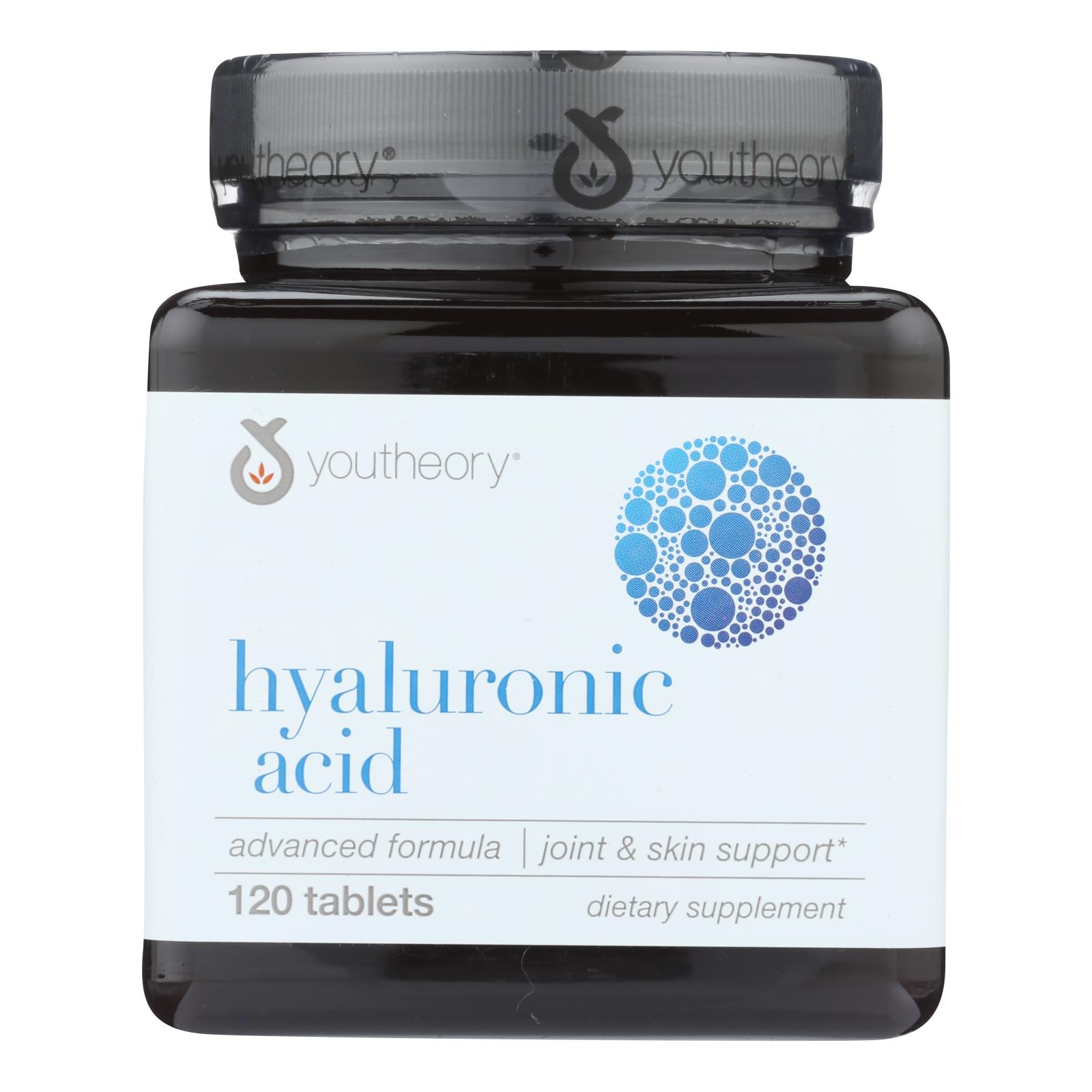 One Serving Size Of Youtheory Hyaluronic Acid Advanced - 1 Each - 120 TAB