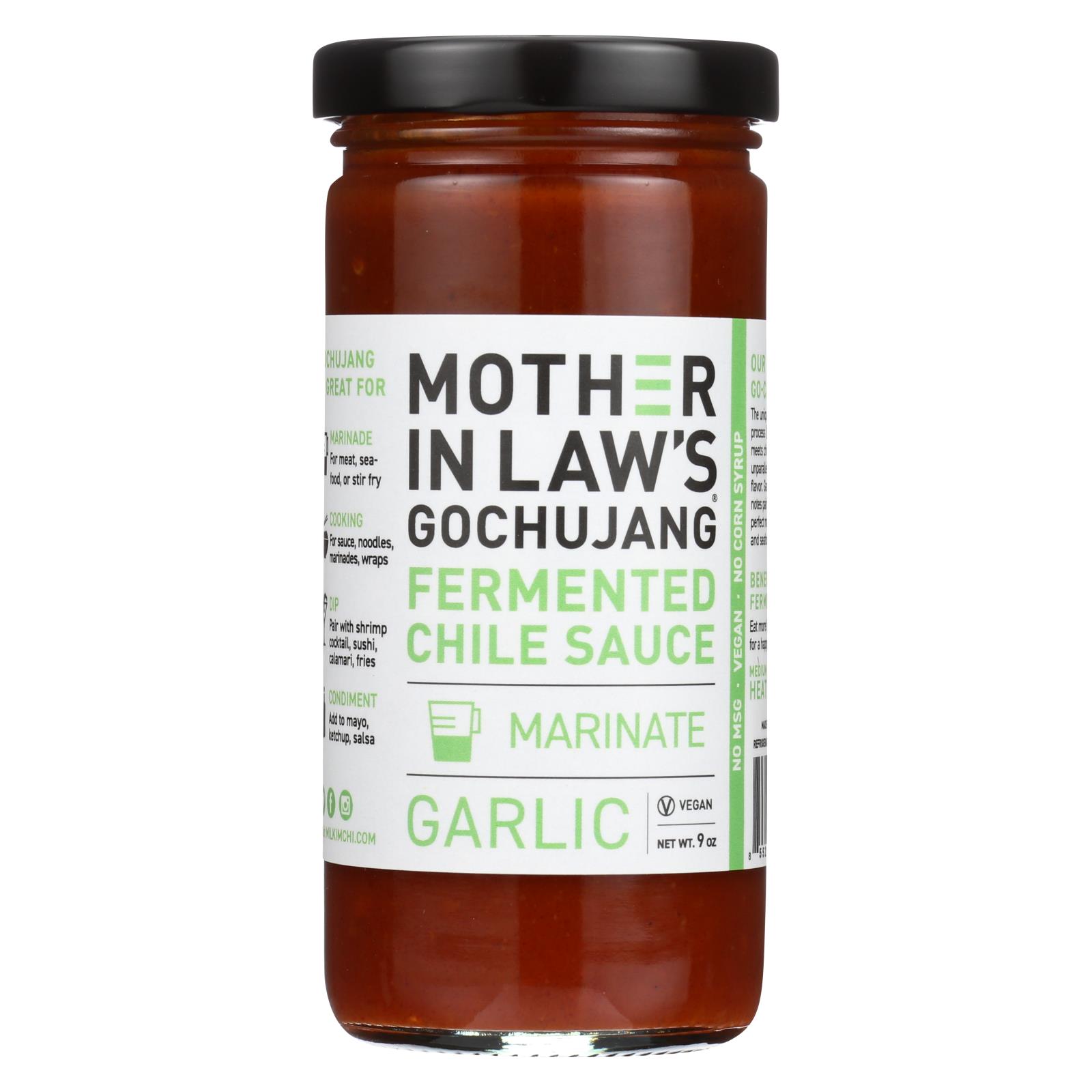 Mother-in-law's Kimchi - Chile Sce Gchjng Garlic - CS of 6-9 OZ