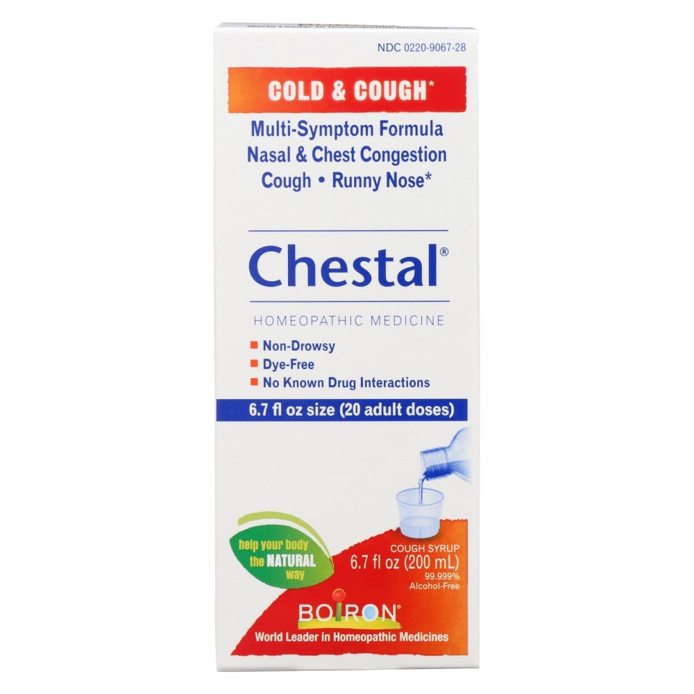 Boiron - Chestal Cold N Cough - Adult - 6.7 fl oz