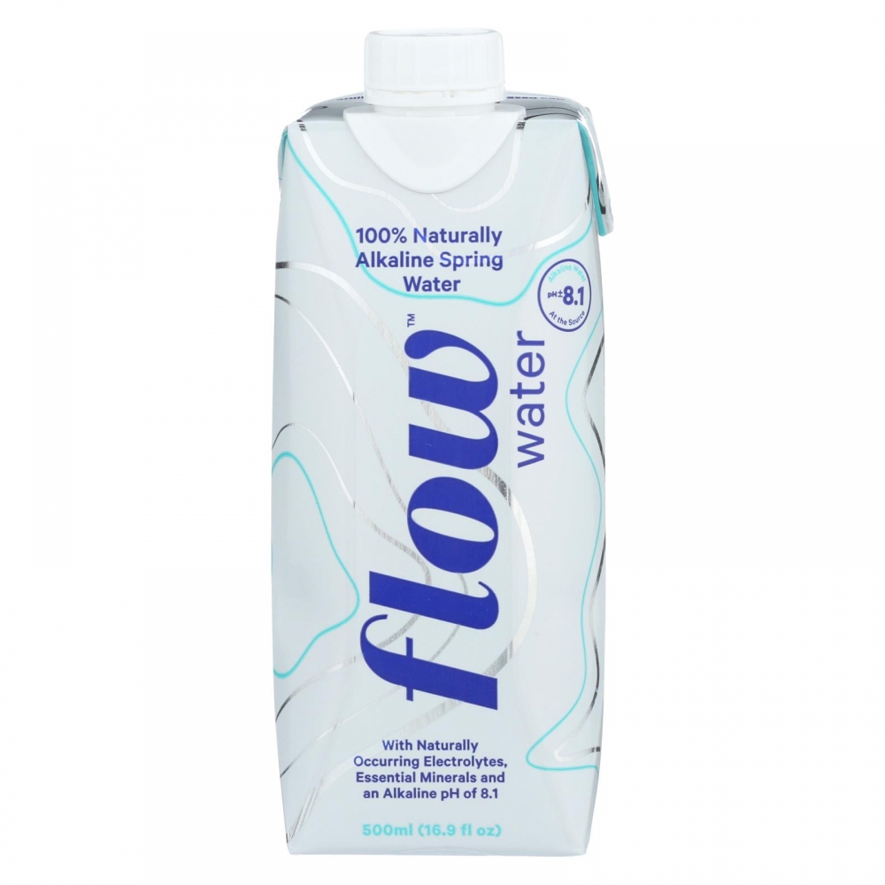 Flow Spring Water - Natural Alkaline - 12개 묶음상품 - 500 ML