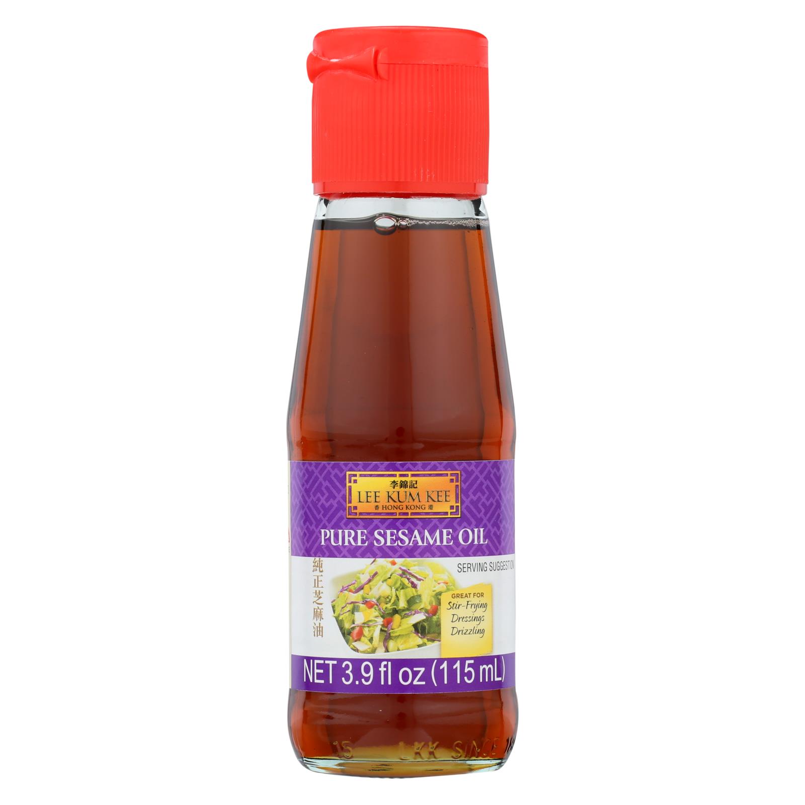 Lee Kum Kee Pure Sesame Oil - 12개 묶음상품 - 3.9 FZ