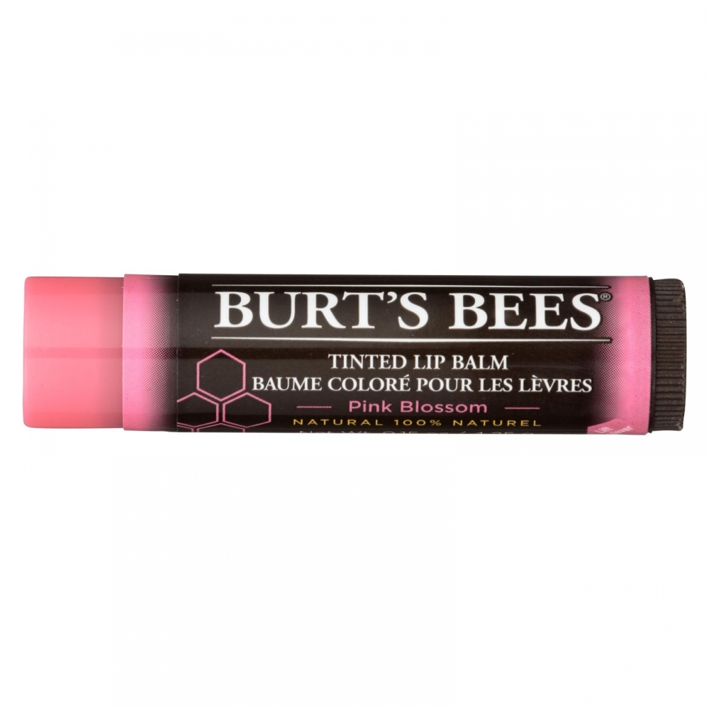 Burts Bees - Lip Balm - Tint - Pink Blossom - 2개 묶음상품 - .15 oz