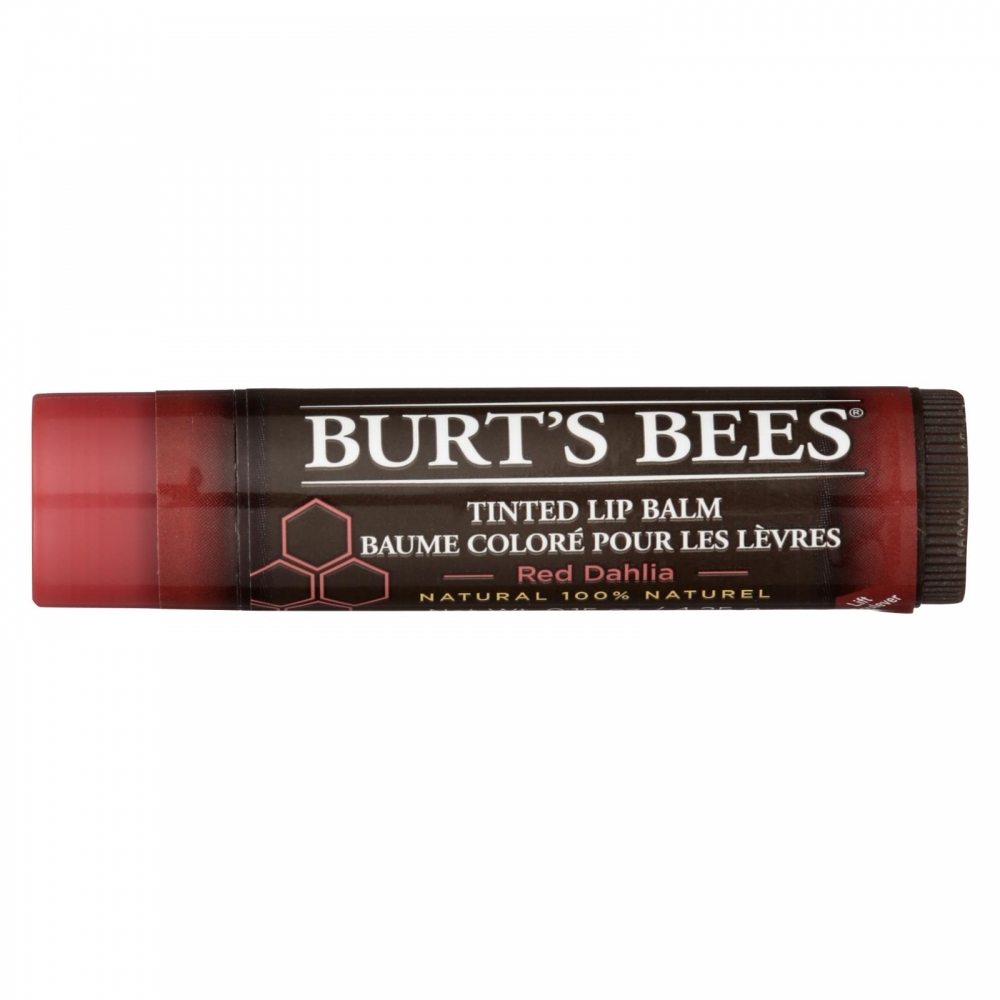 Burts Bees - Lip Balm - Tint - Red Dahlia - 2개 묶음상품 - .15 oz