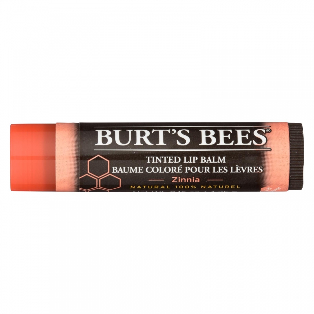Burts Bees - Lip Balm - Tint - Zinnia - 2개 묶음상품 - .15 oz