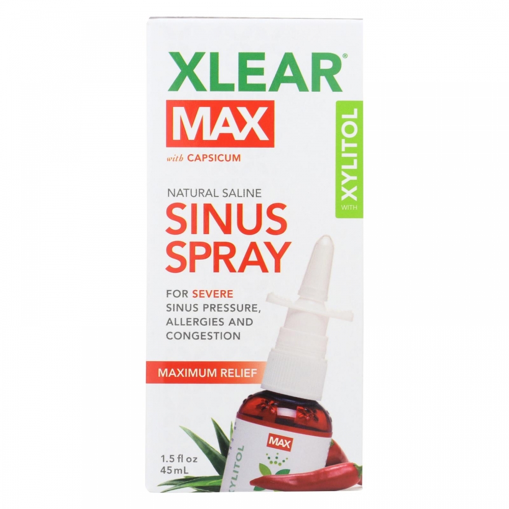 Xlear Nasal Spray - Xylitol - Max - 1.5 fl oz