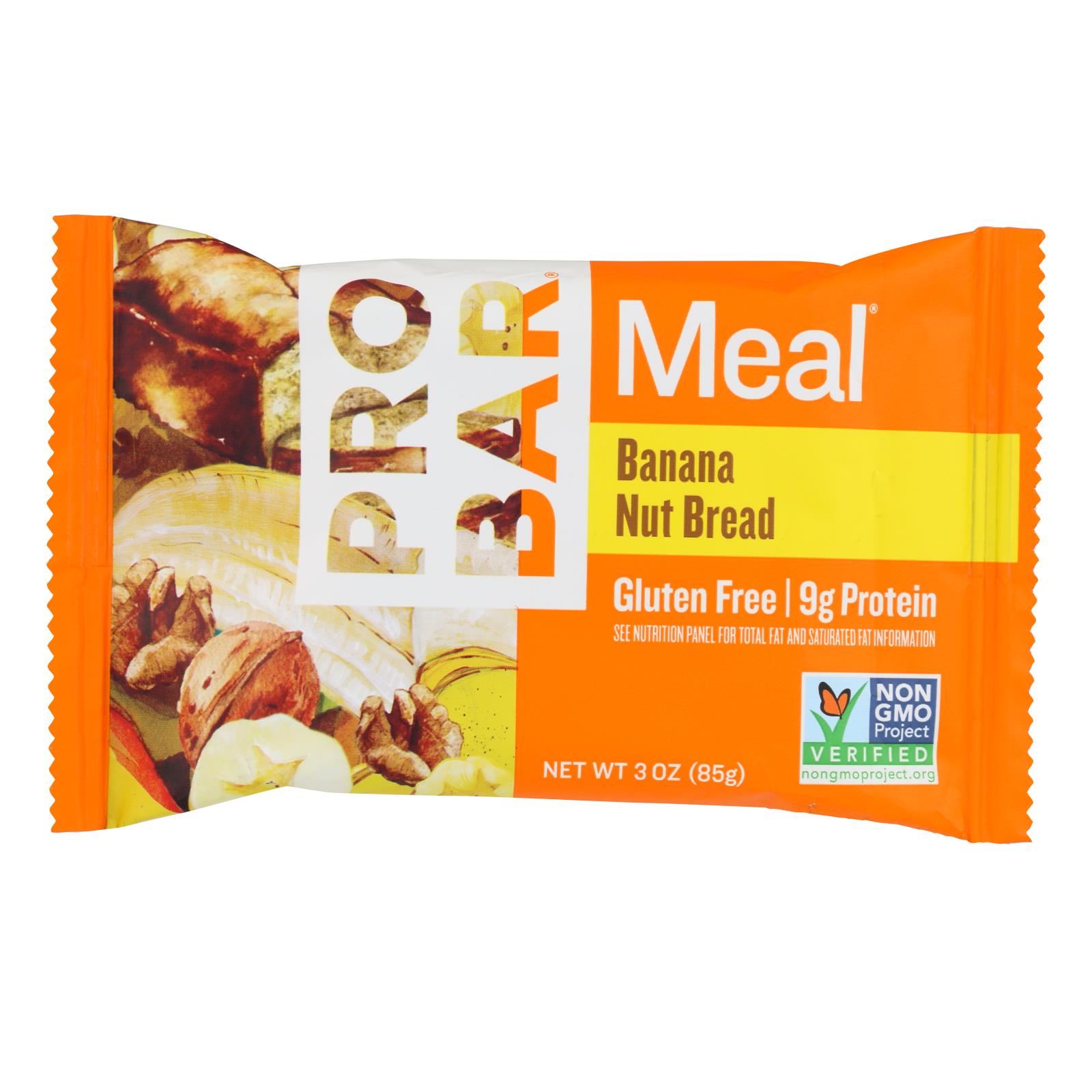 Probar Meal Bar, Banana Nut Bread - 12개 묶음상품 - 3 OZ