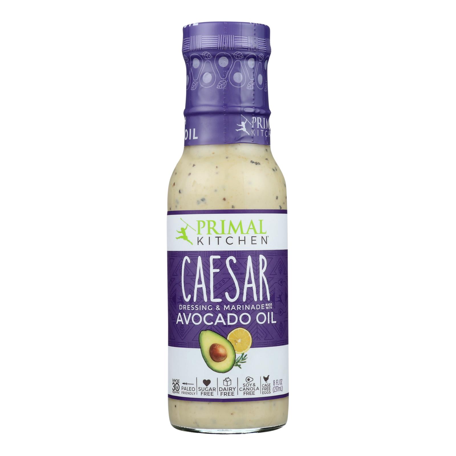 Primal Kitchen Dressing & Marinade Caesar Dressing - 6개 묶음상품 - 8 FZ