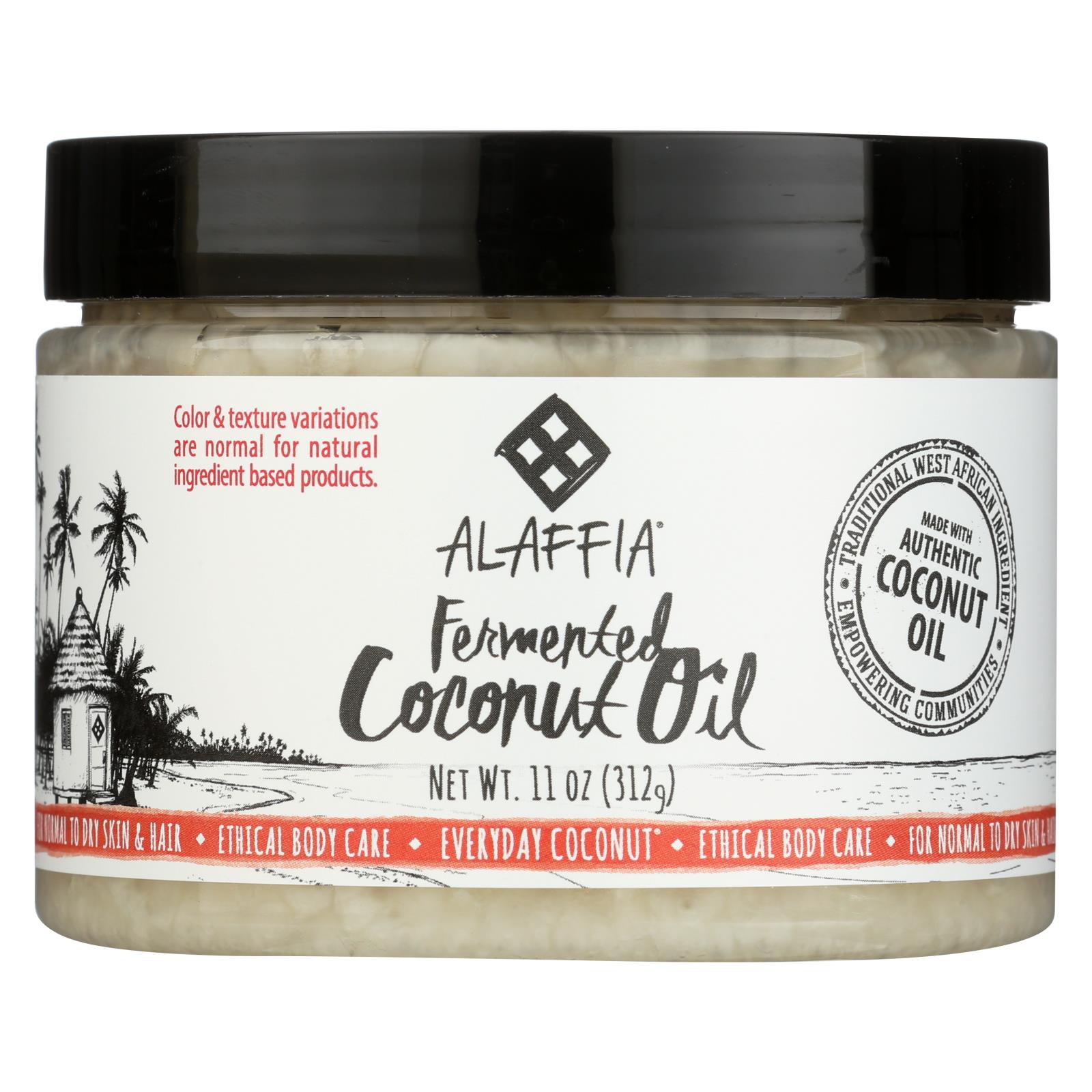 Alaffia - Everyday Coconut Oil - for Hair and Skin - 11 fl oz.