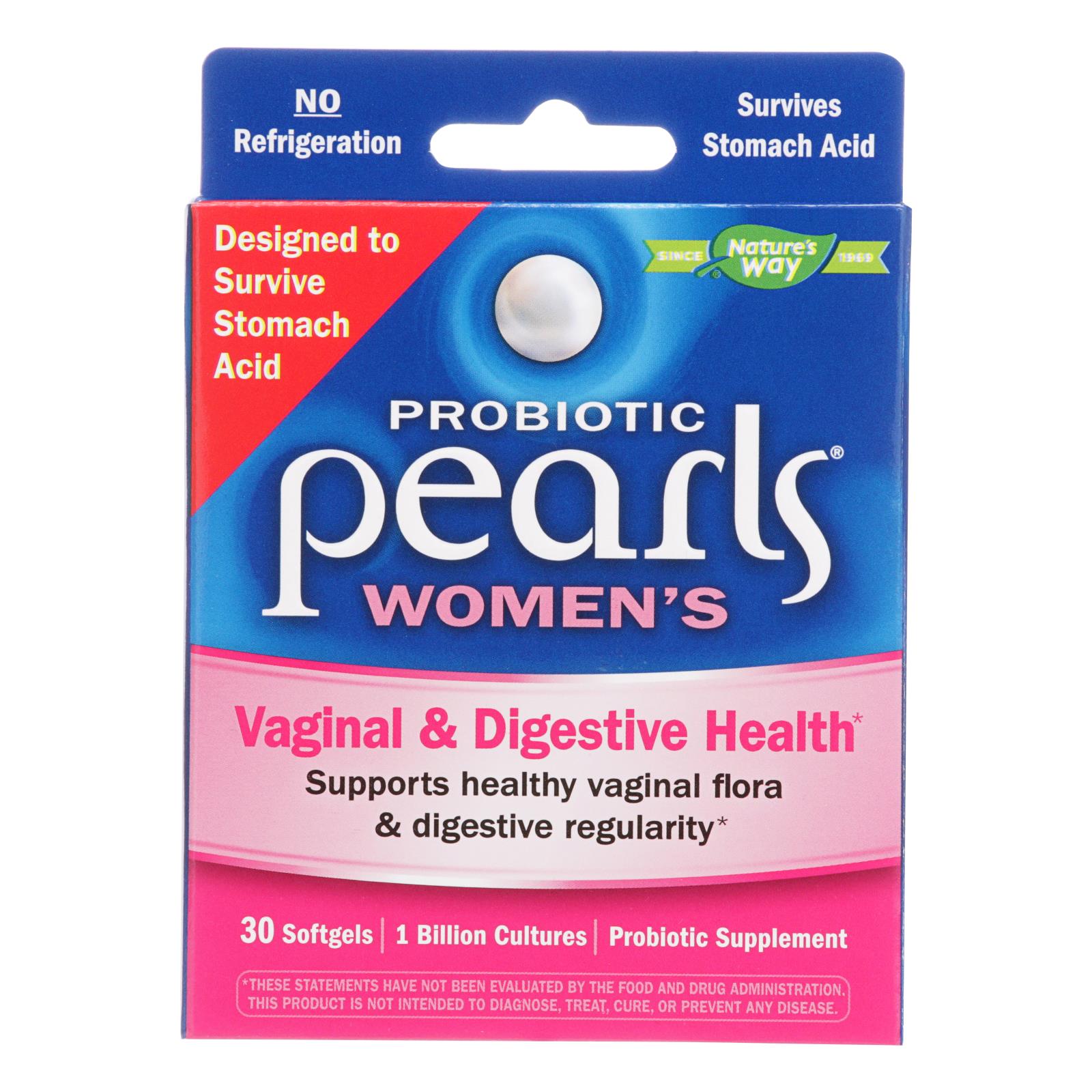 Enzymatic Therapy Women's Digestive & Yeast Balance Probiotic Pearls - 1 Each - 30 SGEL