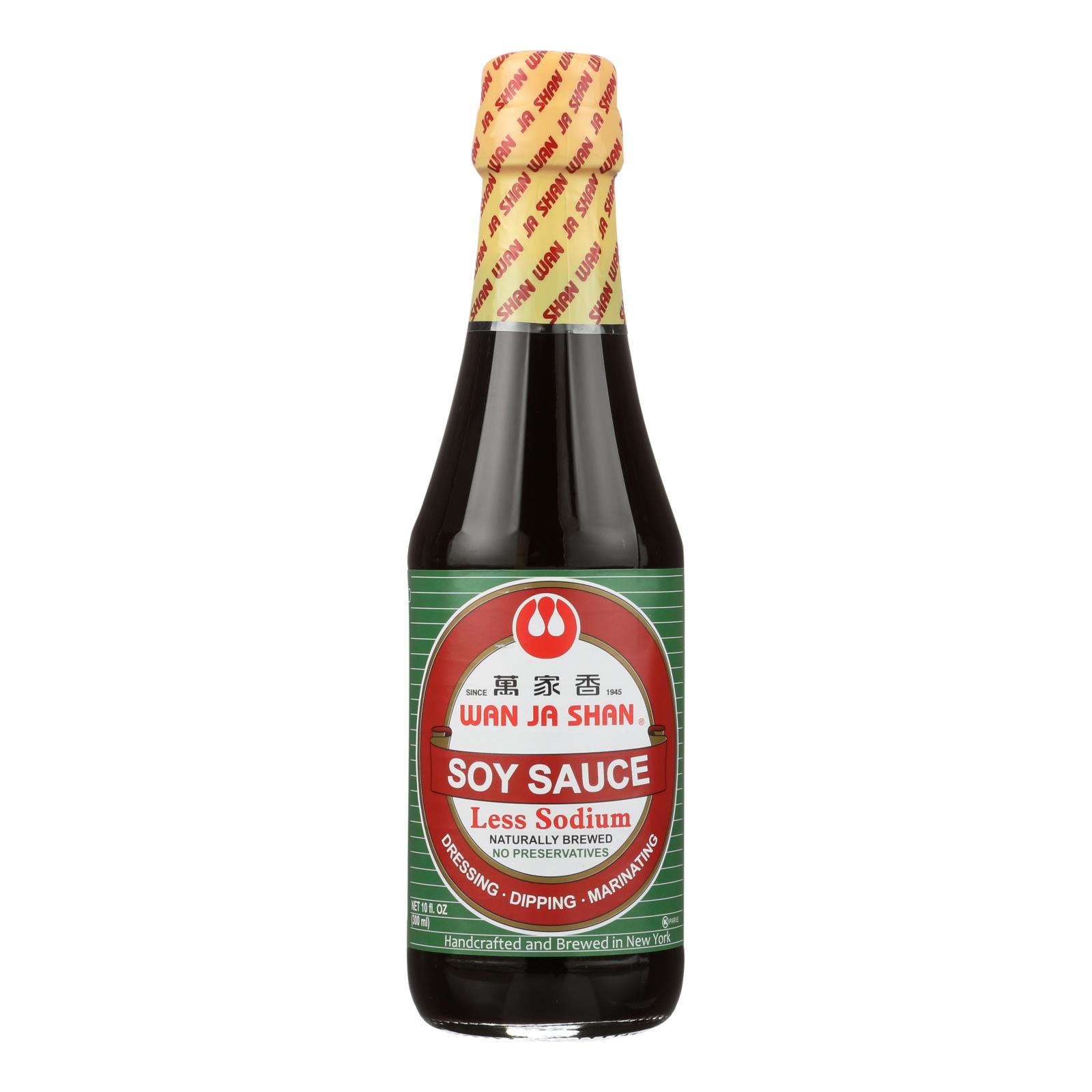 Wanjashan Less Sodium Non-Preservative - Case of 6 - 10 FZ