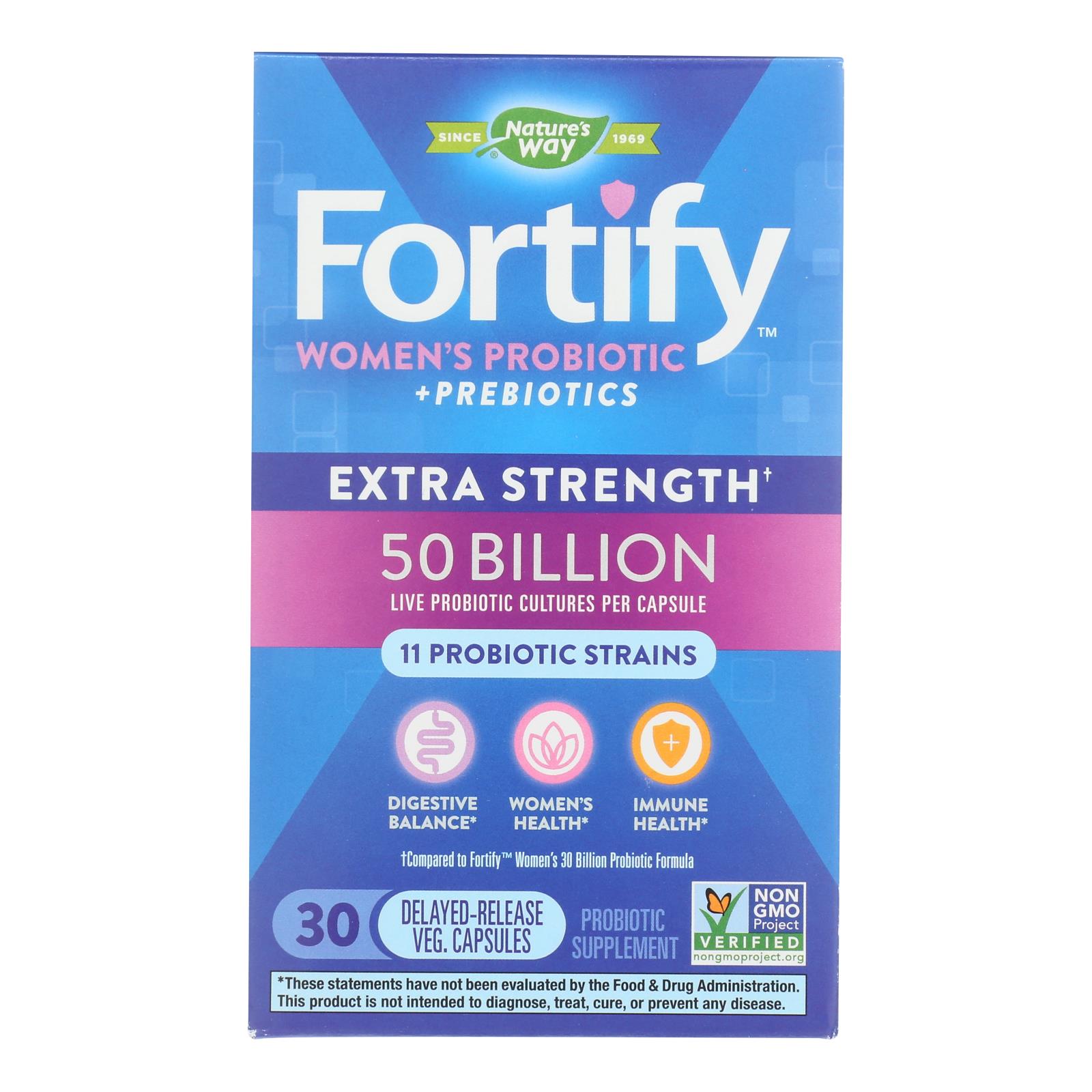 Nature's Way Women's 50 Billion Probiotic Supplement - 1 Each - 30 VCAP