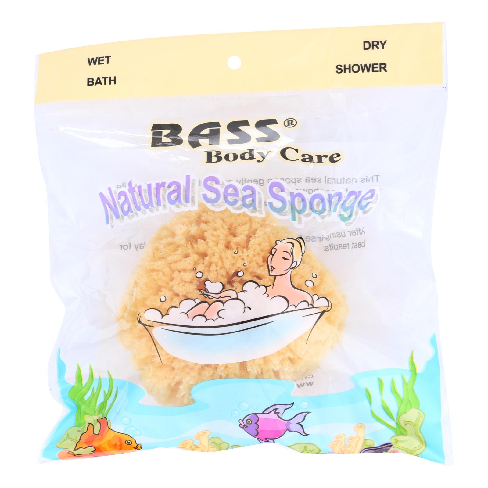 Bass Body Care Natural Sea Sponge - 1 Each - CT