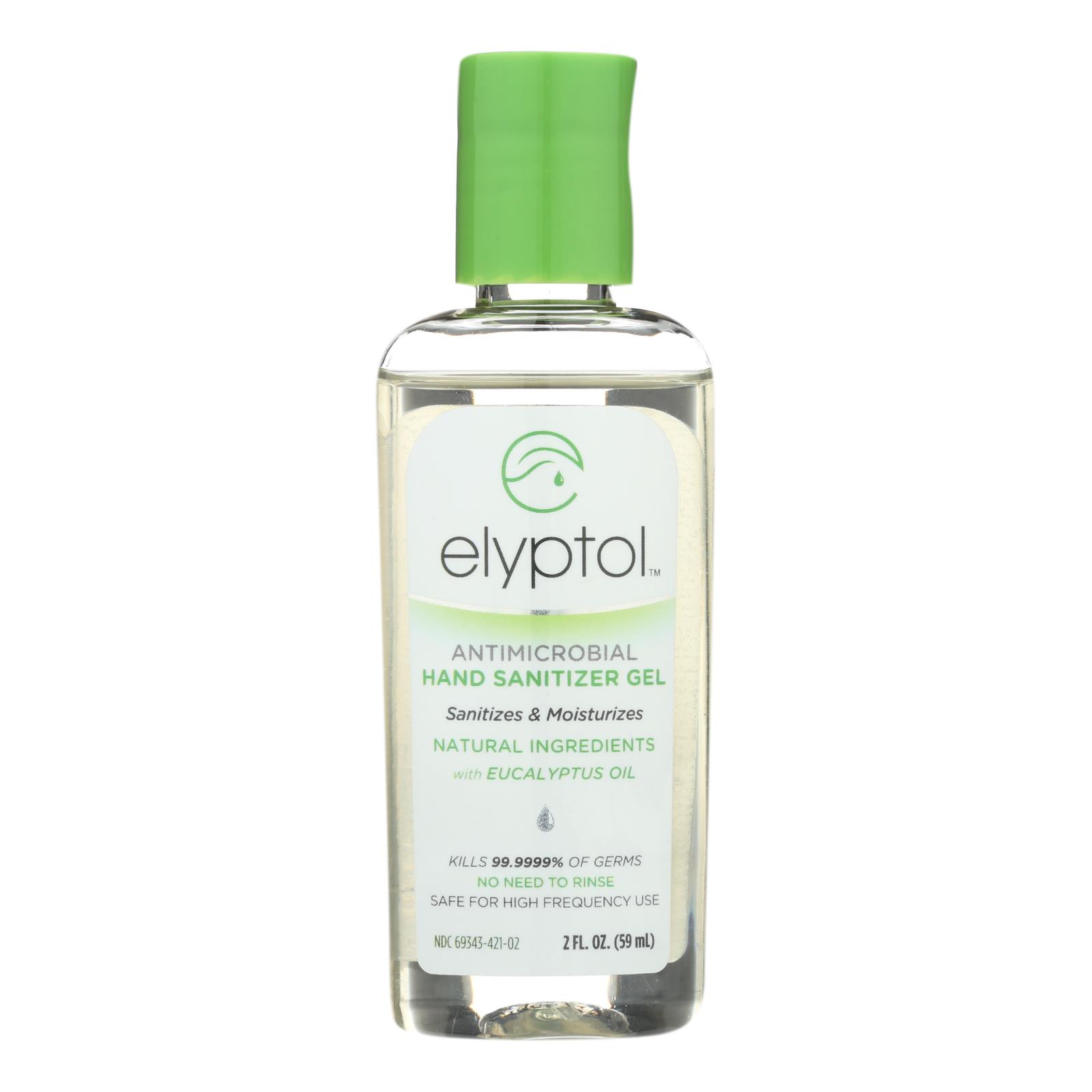 Elyptol - Hand Sanitizer Gel - Case of 6 - 2 FZ