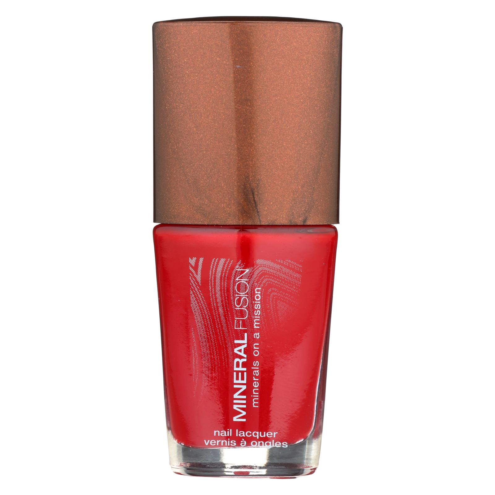 Mineral Fusion - Nail Polish - Crimson Clay - 0.33 oz.