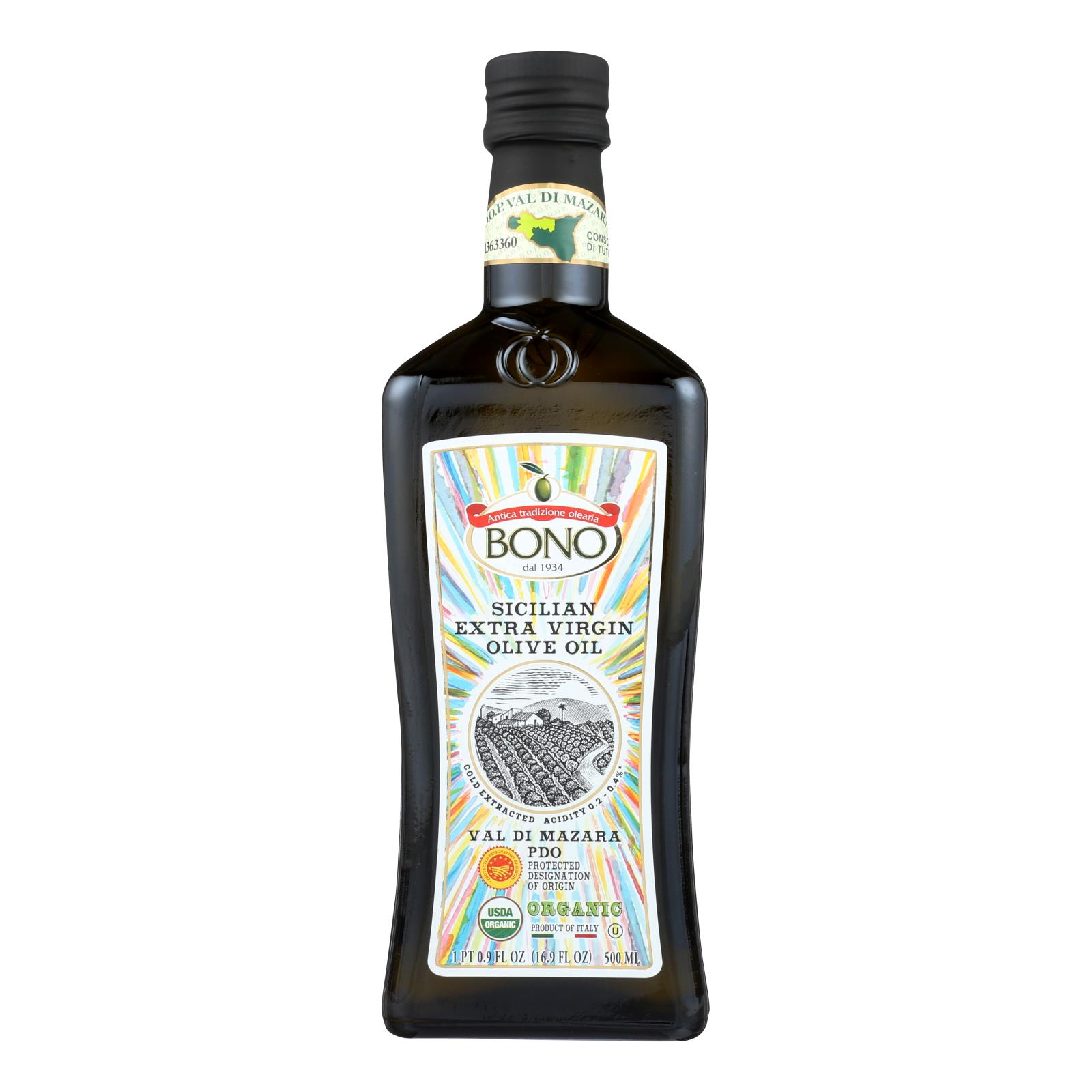 Bono - Evoo Organic Val Di Mazara - 6개 묶음상품 - 16.9 FZ