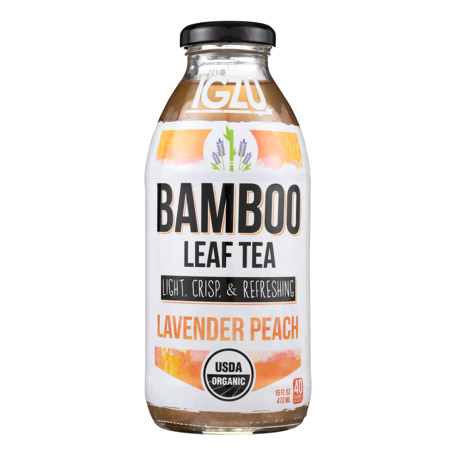 Igzu - Tea Lavender Peach - Case of 12 - 16 OZ