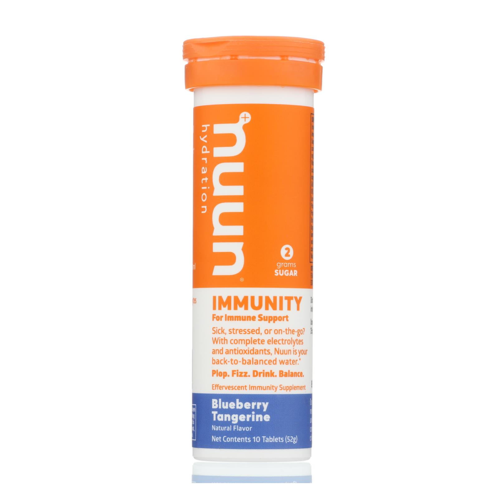 Nuun Hydration - Drink Tab Immun Bbry Tang - 8개 묶음상품 - 10 TAB