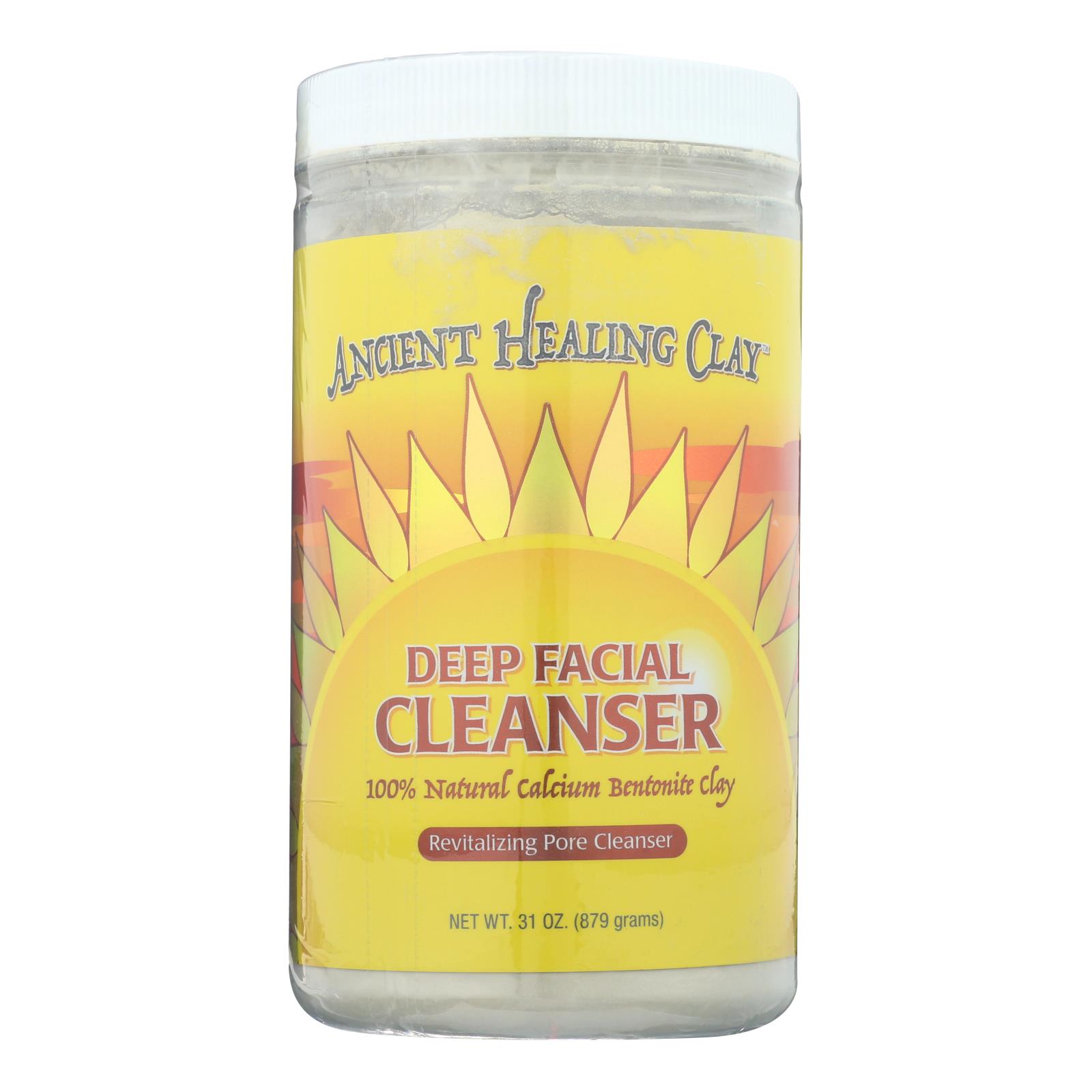 Ancient Healing Clay Calcium Bentonite Clay Deep Facial Cleanser - 1 Each - 31 OZ