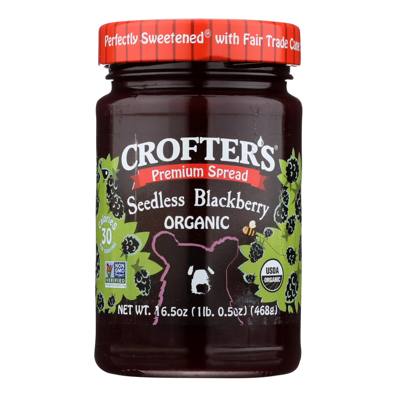 Crofters - Premim Sprd Blkby Sdl - 6개 묶음상품 - 16.5 OZ