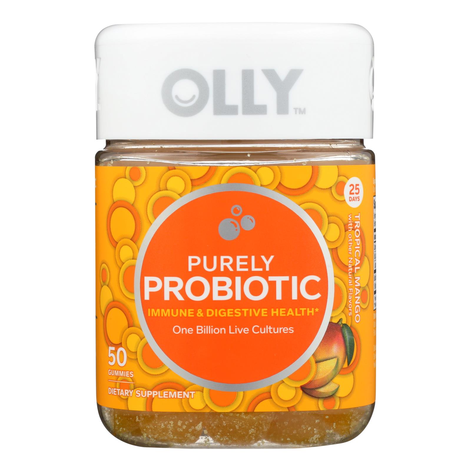 Olly - Supp Probiotic Tropical Mango - 1 Each - 50 CT