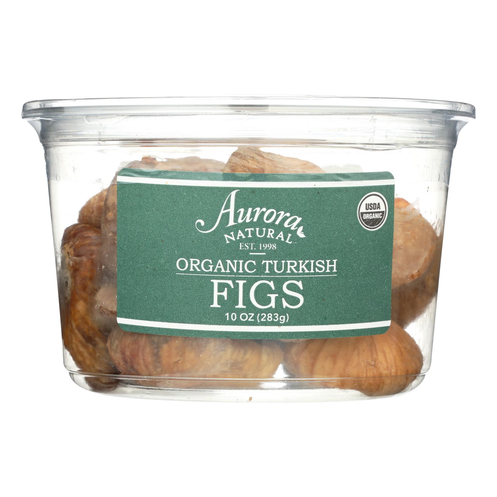 Aurora Natural Products - Organic Turkish Figs - 12개 묶음상품 - 10 oz.