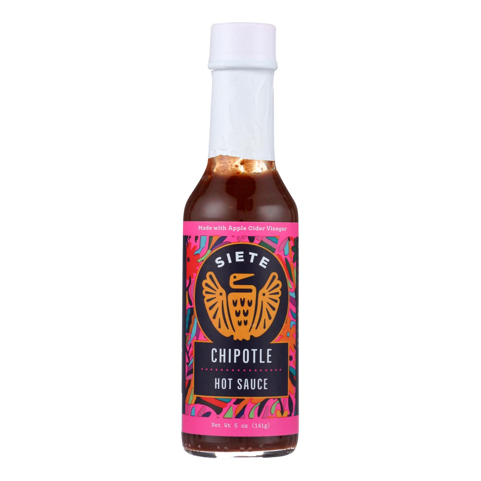 Siete - Hot Sauce Chipotle - Case of 6 - 5 OZ