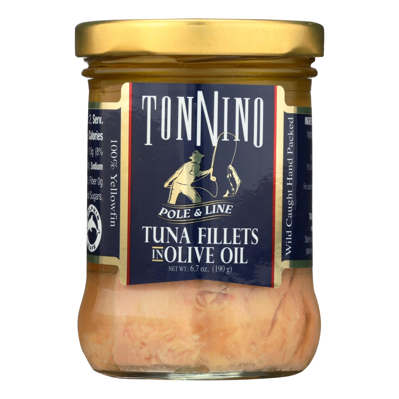 Tonnino Tuna - Tuna In Olive Oil - 6개 묶음상품 - 6.7 OZ