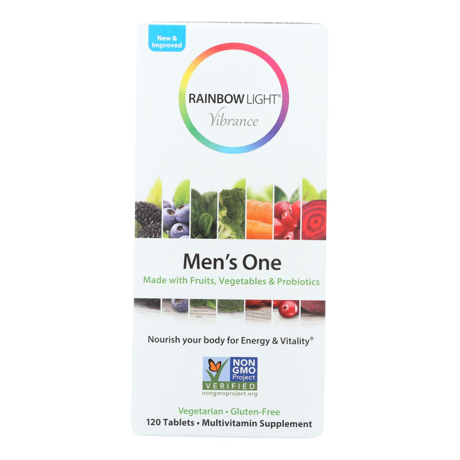 Rainbow Light - Men's One Vibrance - 1 Each - 120 TAB