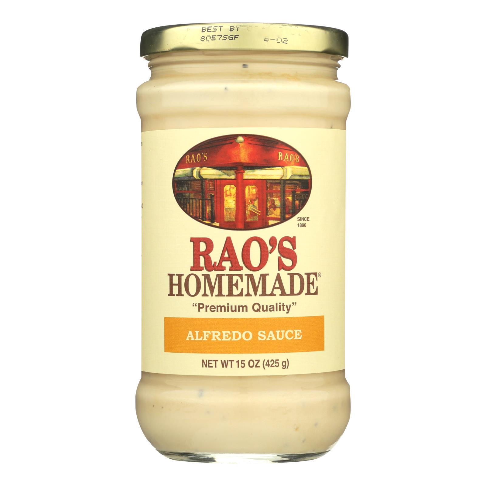 Rao's Specialty Food Alfredo Sauce - 6개 묶음상품 - 15 OZ