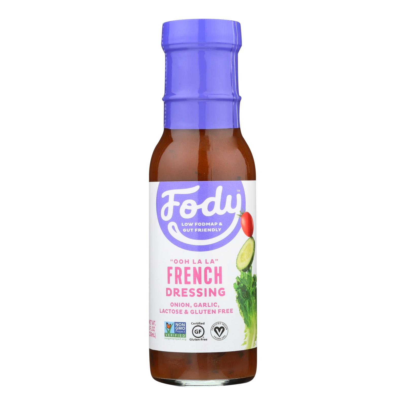 Fody Food Company - Dressing.salad French - Case of 6 - 8 FZ