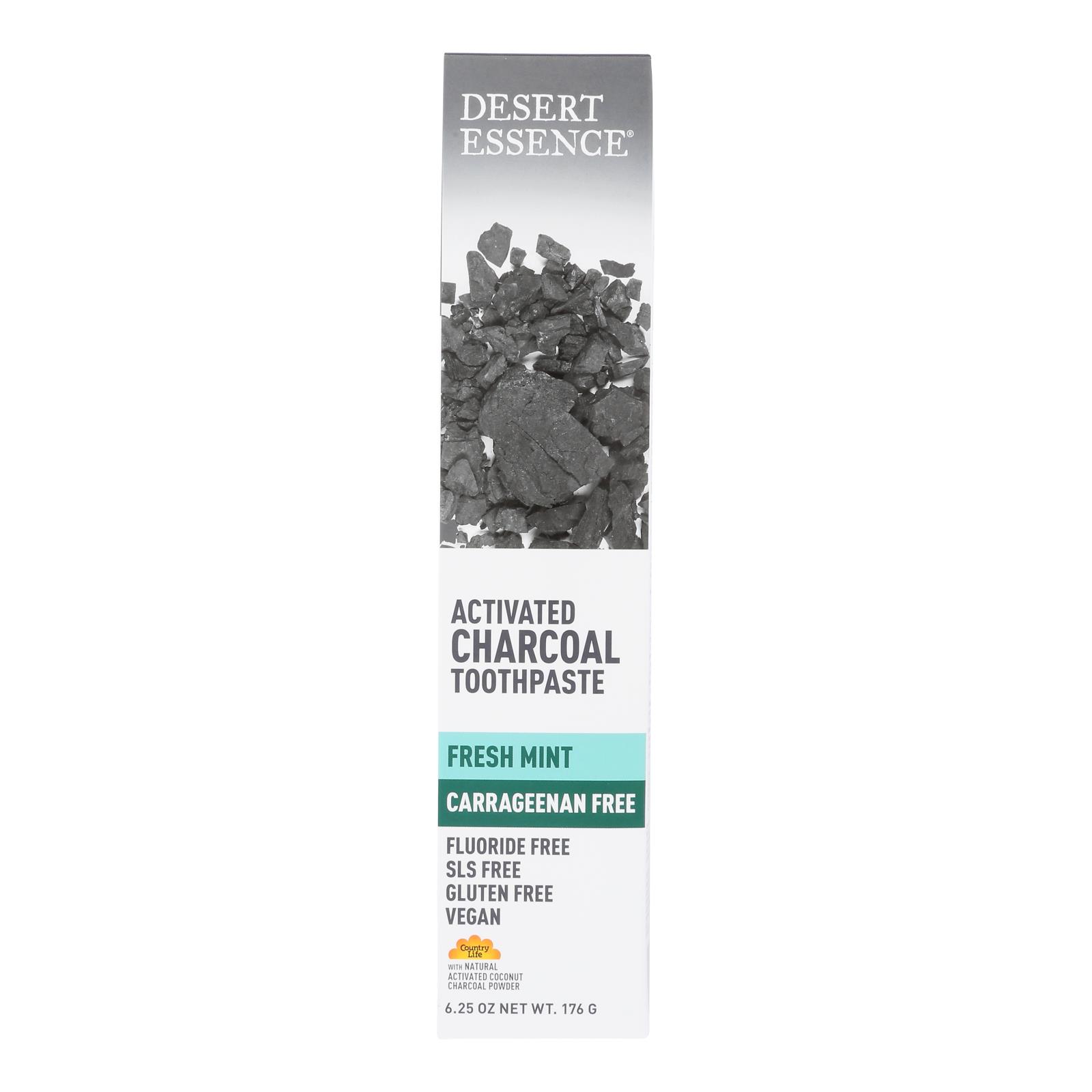 Desert Essence - Tthpst Actvtd Chrcoal Cf - 6.25 OZ