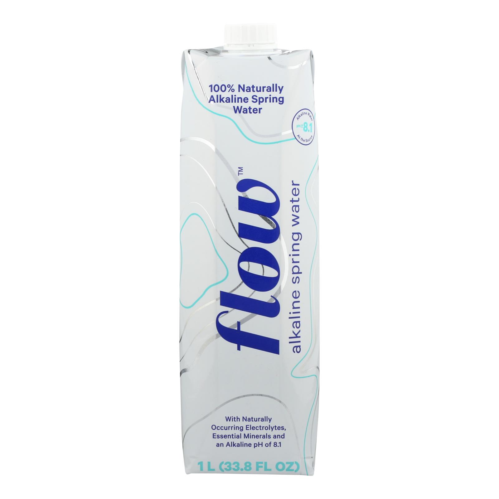 Flow Water - 12개 묶음상품 - 1 LTR