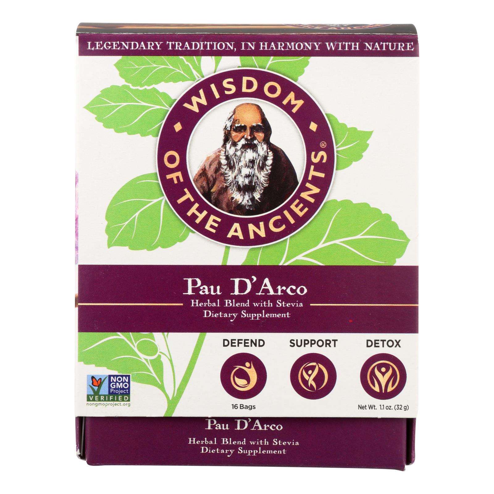 Wisdom Of The Ancients - Tea Yerbamate D'arco - 16 BAG