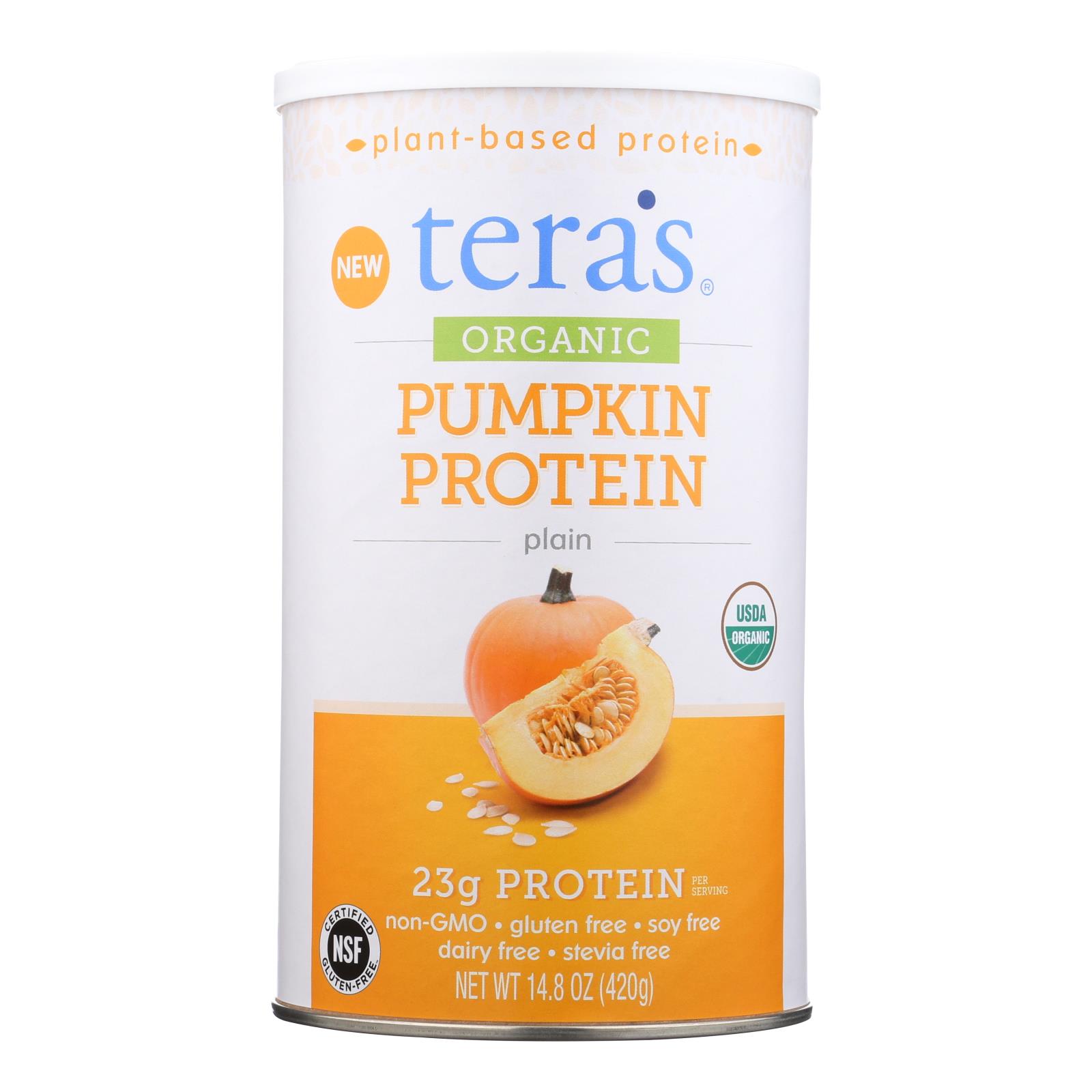 Tera's Whey - Supp Protn Pumpkin Unsw - 14.8 OZ