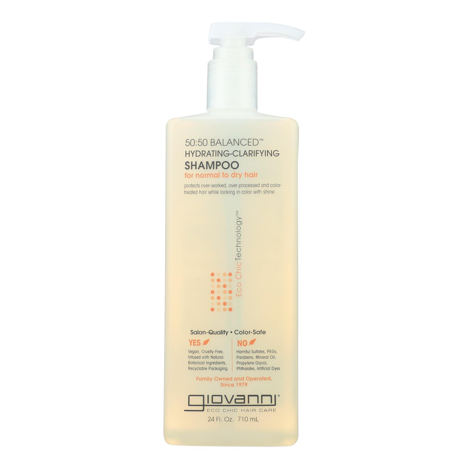 Giovanni Hair Care Products - Shampoo 50:50 Balance Hydrating - 24 FZ