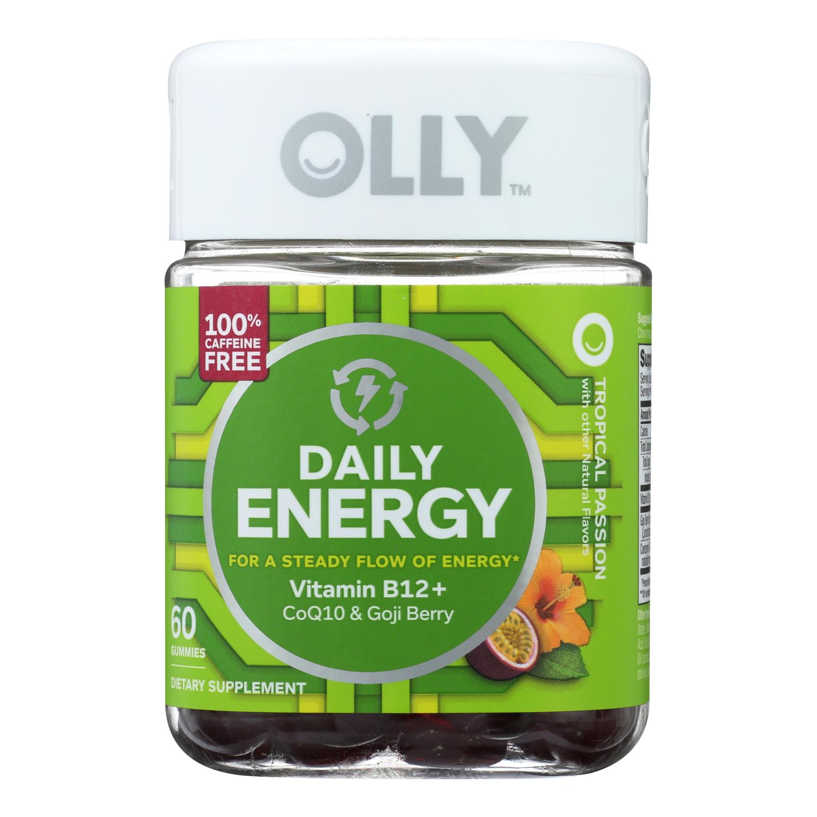 Olly - Daily Energy Gummy Tropic - 60 CT