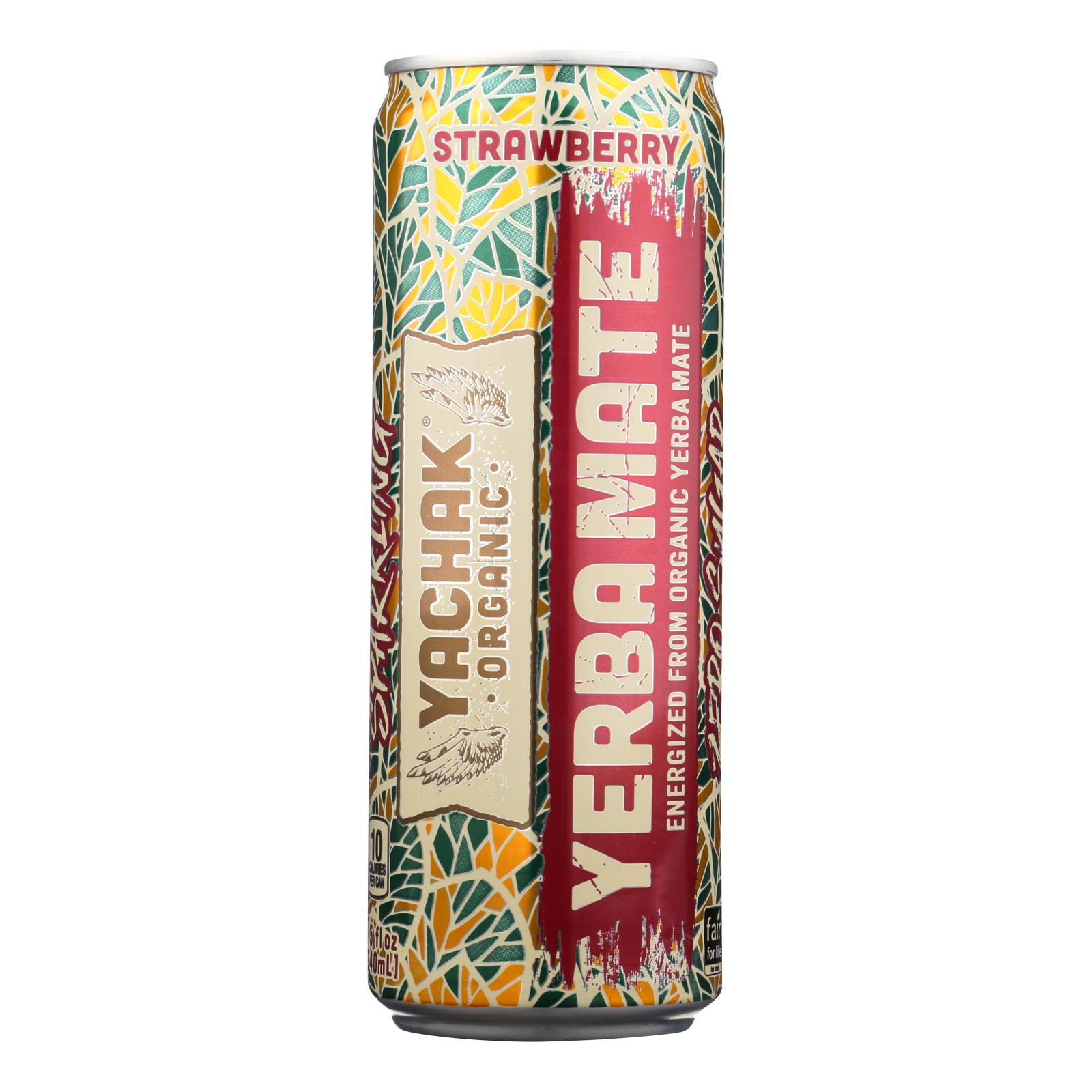 Yachak - Sprklg Strawberry - Case of 12 - 11.5 FZ