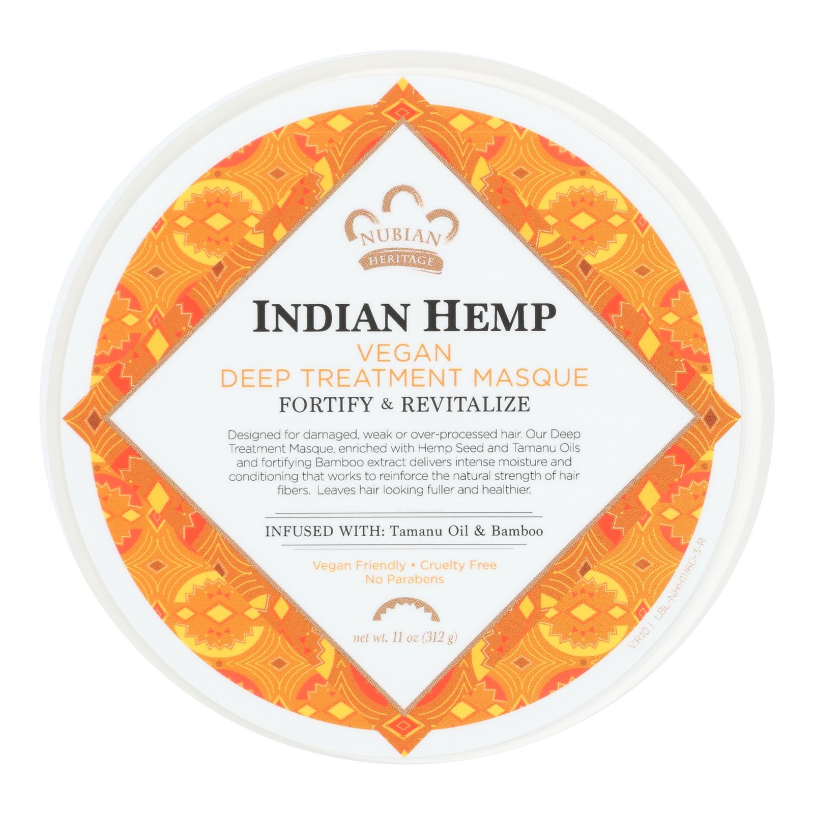 Nubian Heritage - Hair Masque Indian Hemp - 11 OZ