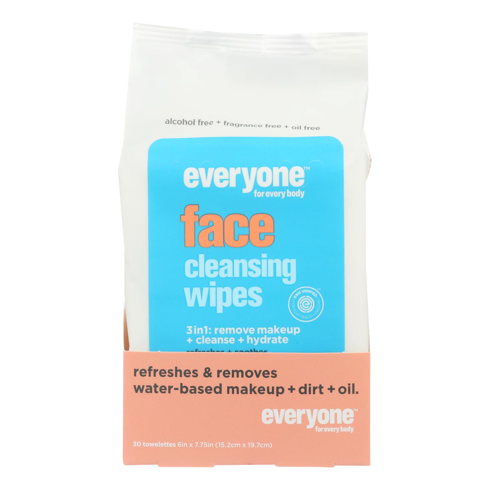 Everyone - Towelettes Face 3in1 Ffre - 30 CT