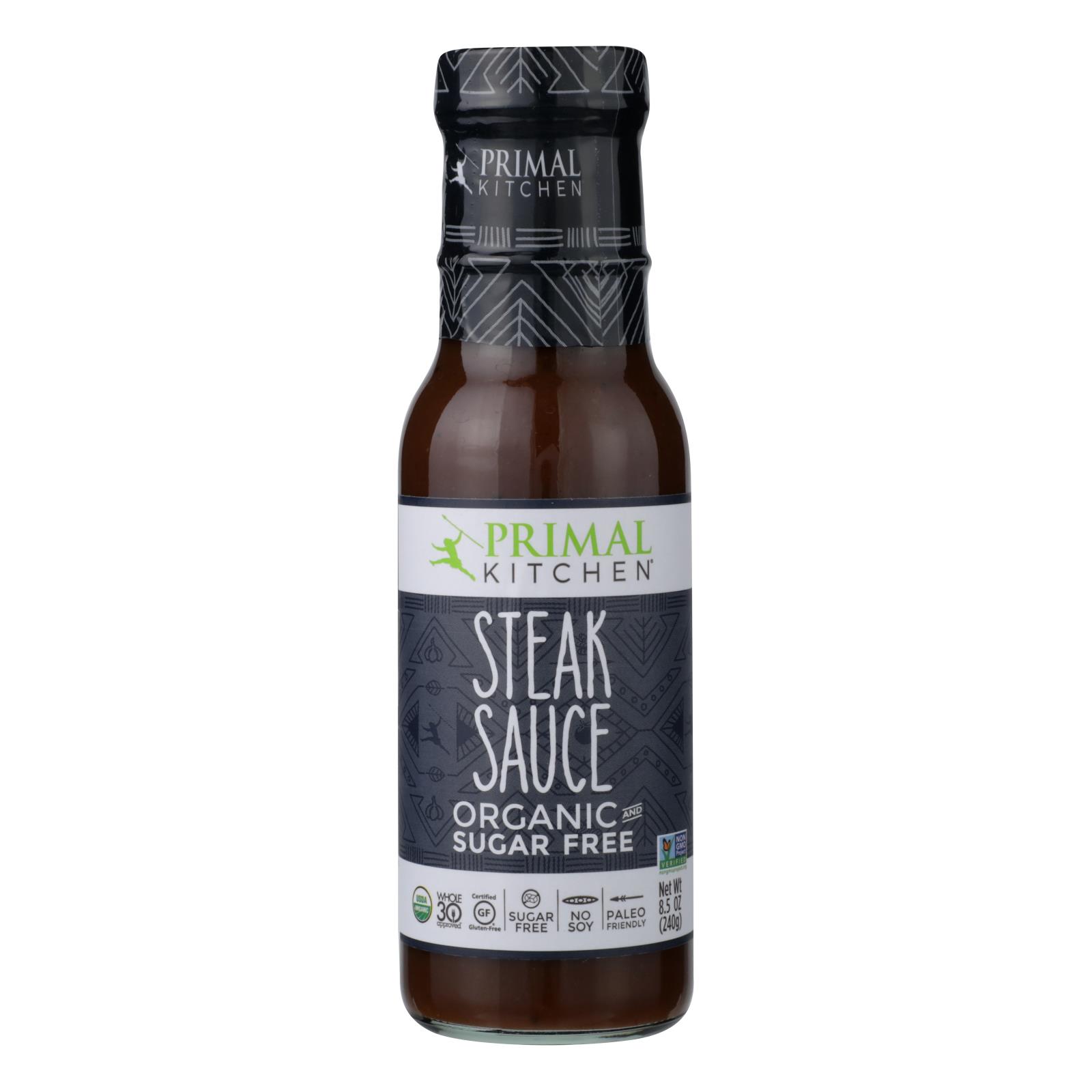 Primal Kitchen - Steak Sauce Sugar Free - 6개 묶음상품 - 8.5 OZ