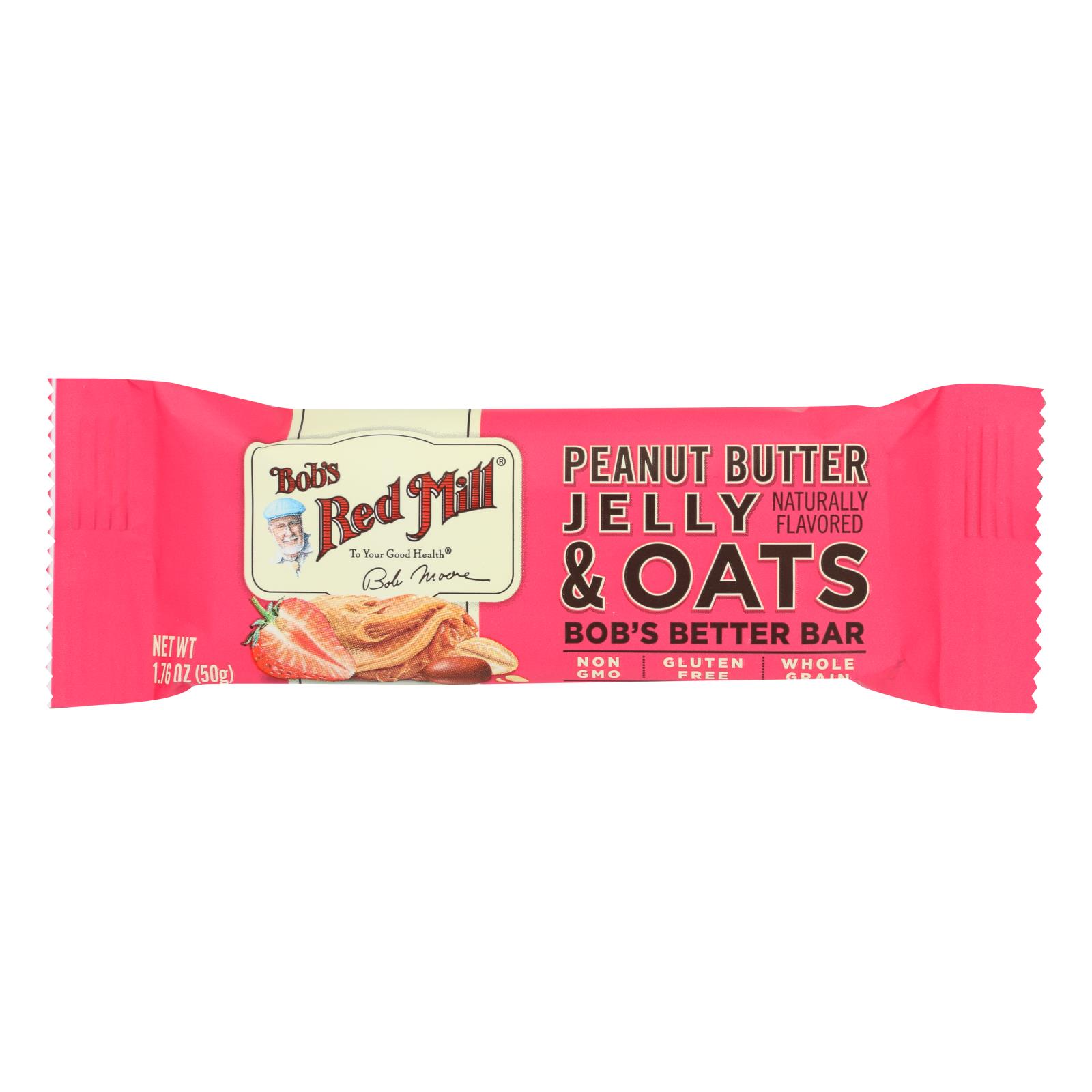 Bob's Red Mill - Bar Pnutb Jelly Ots - 12개 묶음상품 - 1.76 OZ