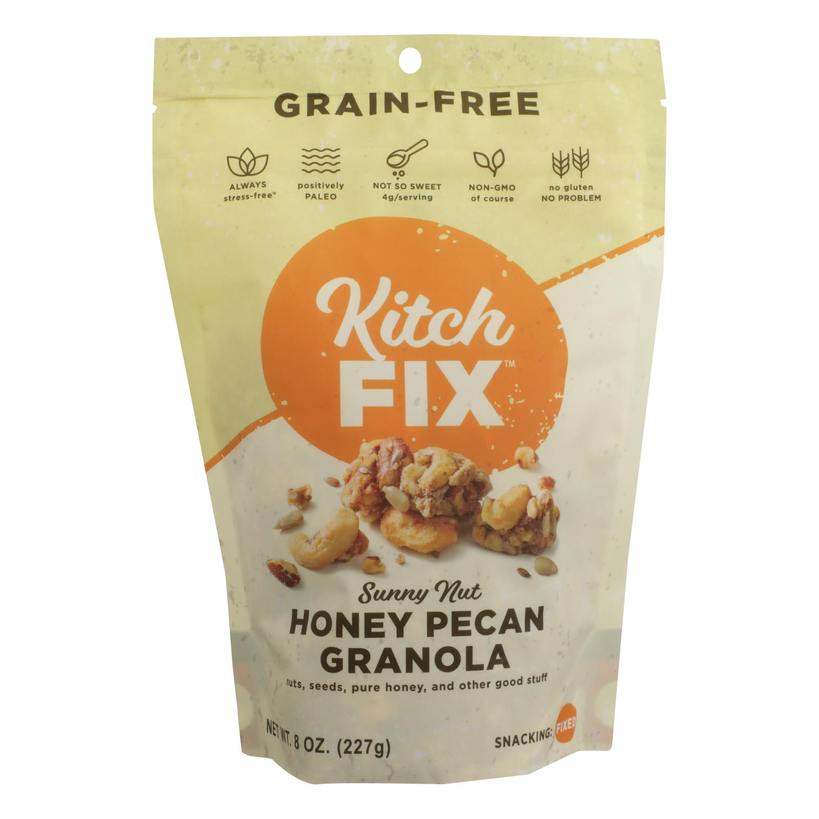 Kitchfix - Granola Green Fr Hny Pecan - 6개 묶음상품 - 8 OZ