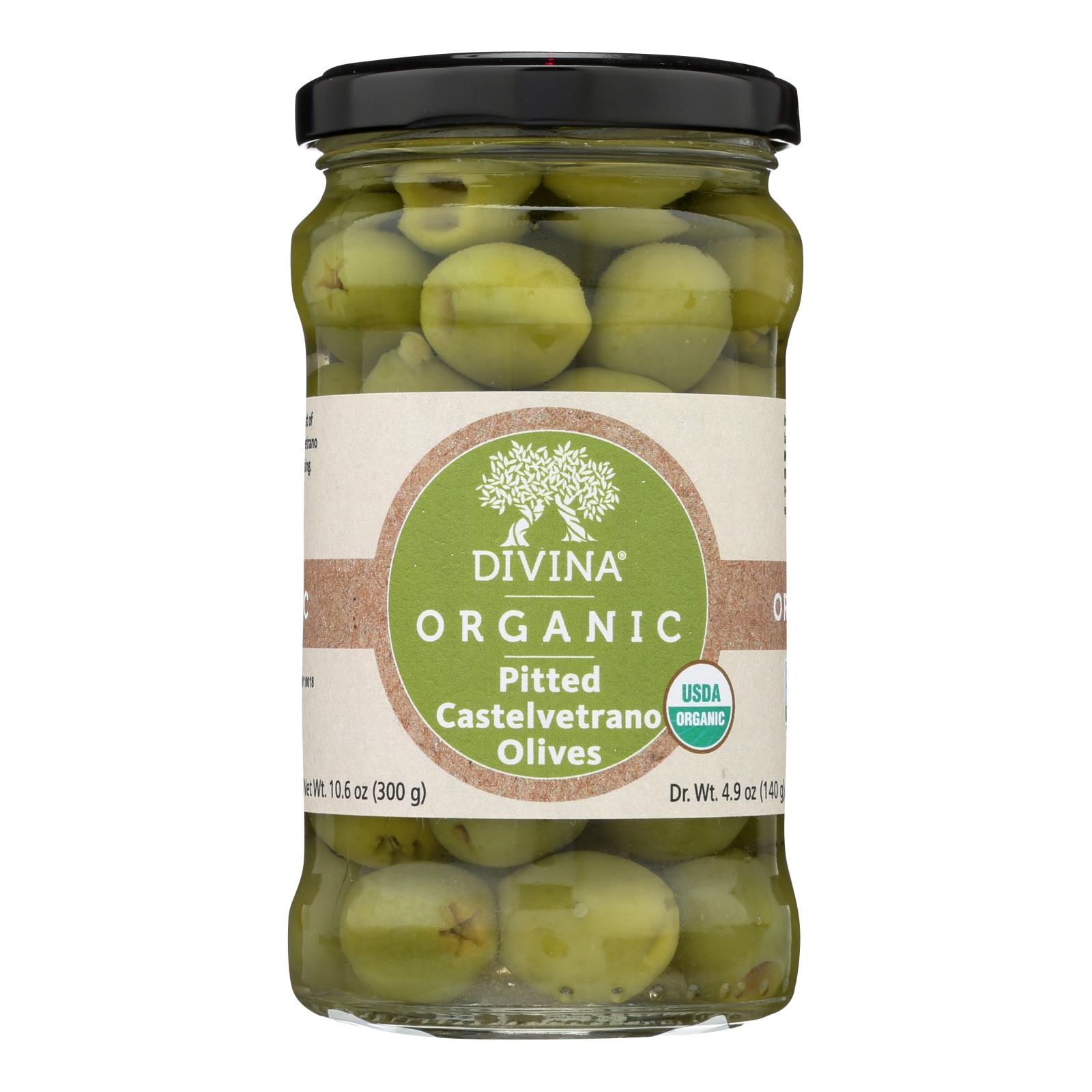 Divina - Olives Pit Cstlvtrno - 6개 묶음상품 - 4.9 OZ