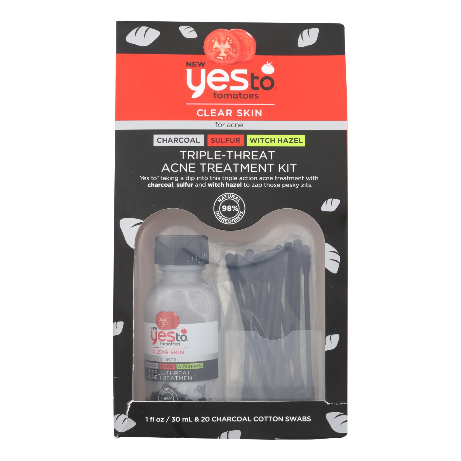 Yes To - Acne Trtmnt Kit Tomato - Case of 3 - 1 FZ