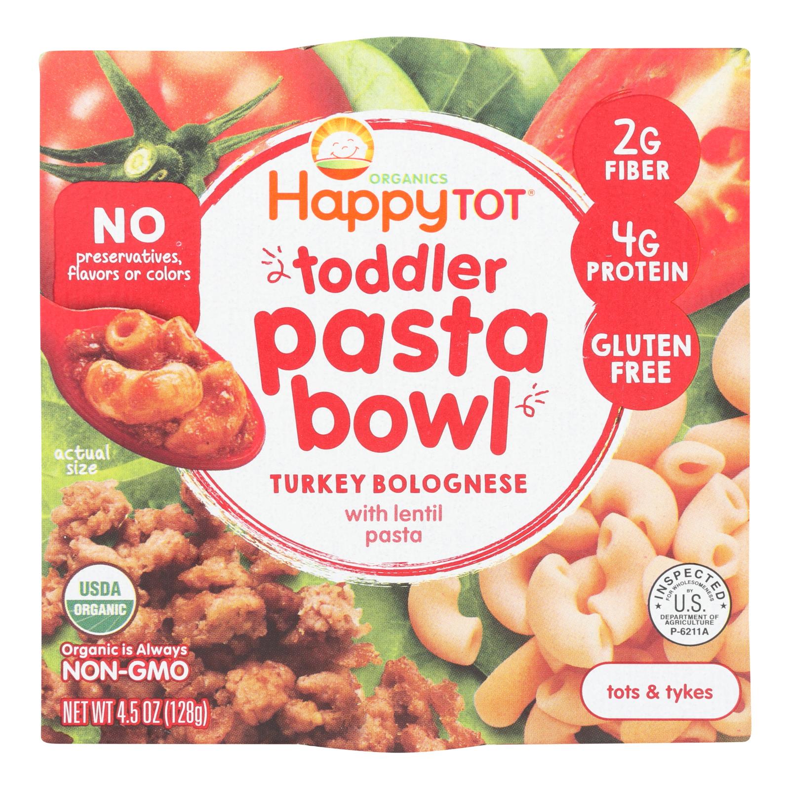 Happy Tot - Bwl Psta Turkey Bolgns - 8개 묶음상품 - 4.5 OZ